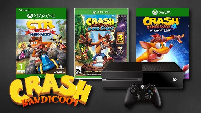 Jogo Crash Bandicoot Trilogy para Xbox One