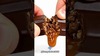 Making a MAPLE SYRUP & NUTS Chocolate Bar! 🍫😋 #shorts