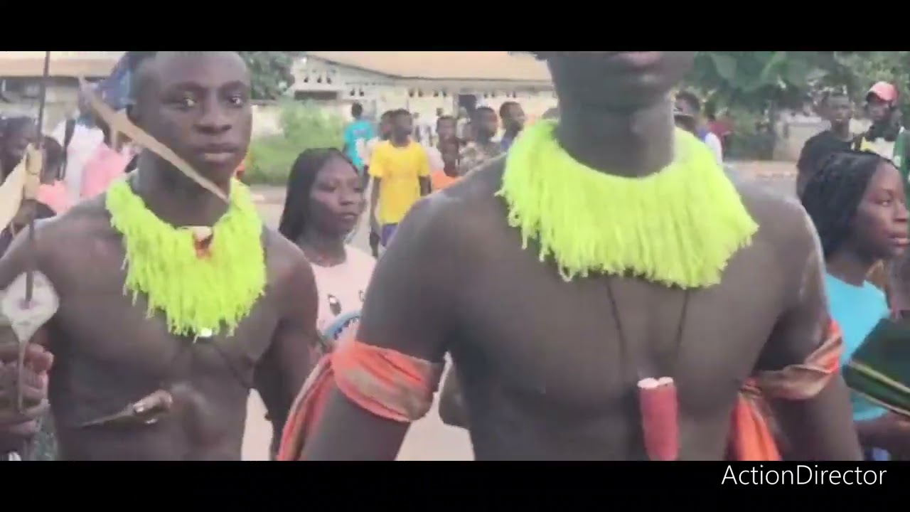 le quartier de kaigha diembering a kadjifolong pour une lutte traditionnelle