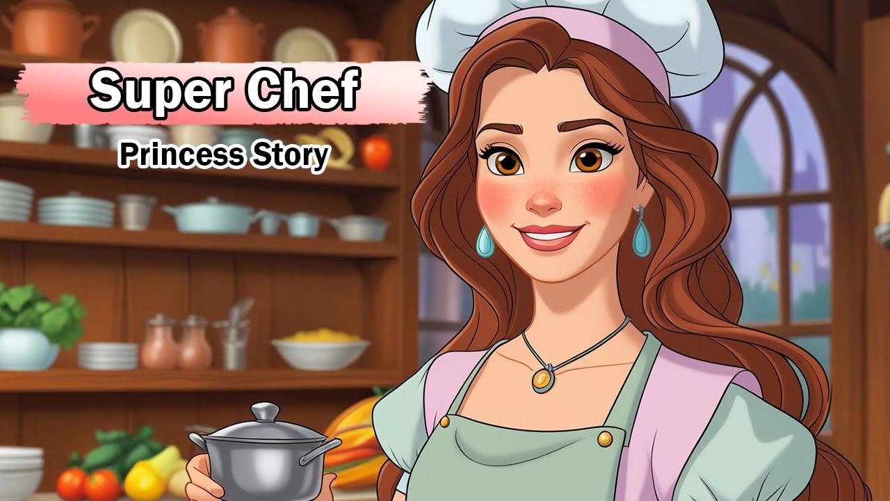 Super Chef Princess | Kids cartoon Stories | Princess Story | Fairy ...