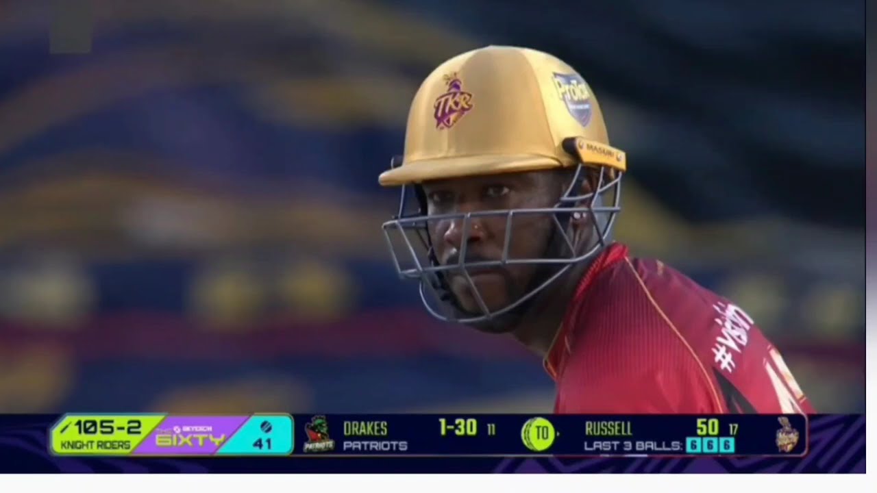 Andre Russell 115 Meter Six 2022 6IXTY | Andre Russell Biggest Six his career so far