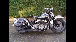 Harley Davidson U 1200 Big Twin  Flat Head 1940