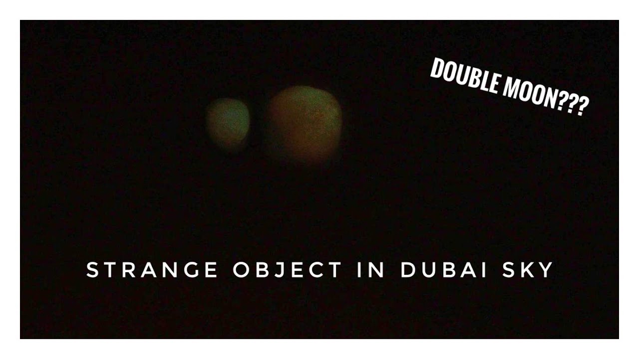 Double Moon Sighted In Dubai Youtube