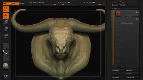 Minotaur pt. 1: Head Speedsculpt