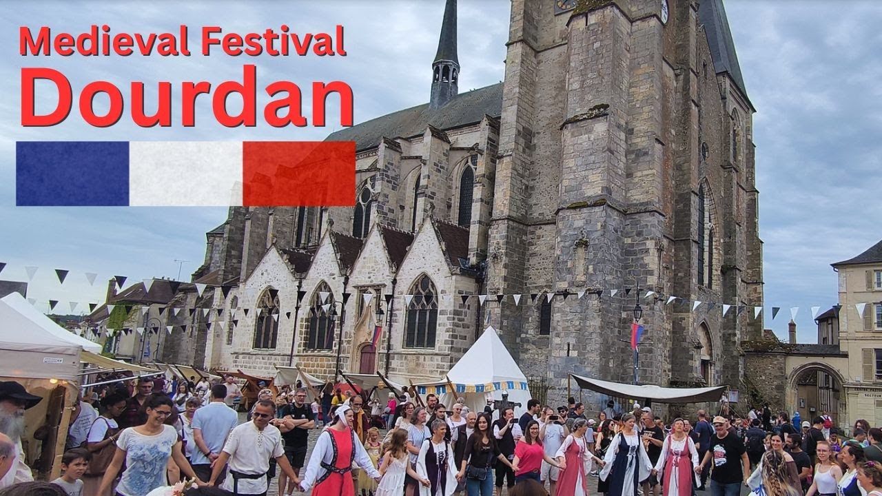 Средневековый фестиваль | Средневековый фестиваль 2025 | Дурдан, Франция! ⚔️🏰