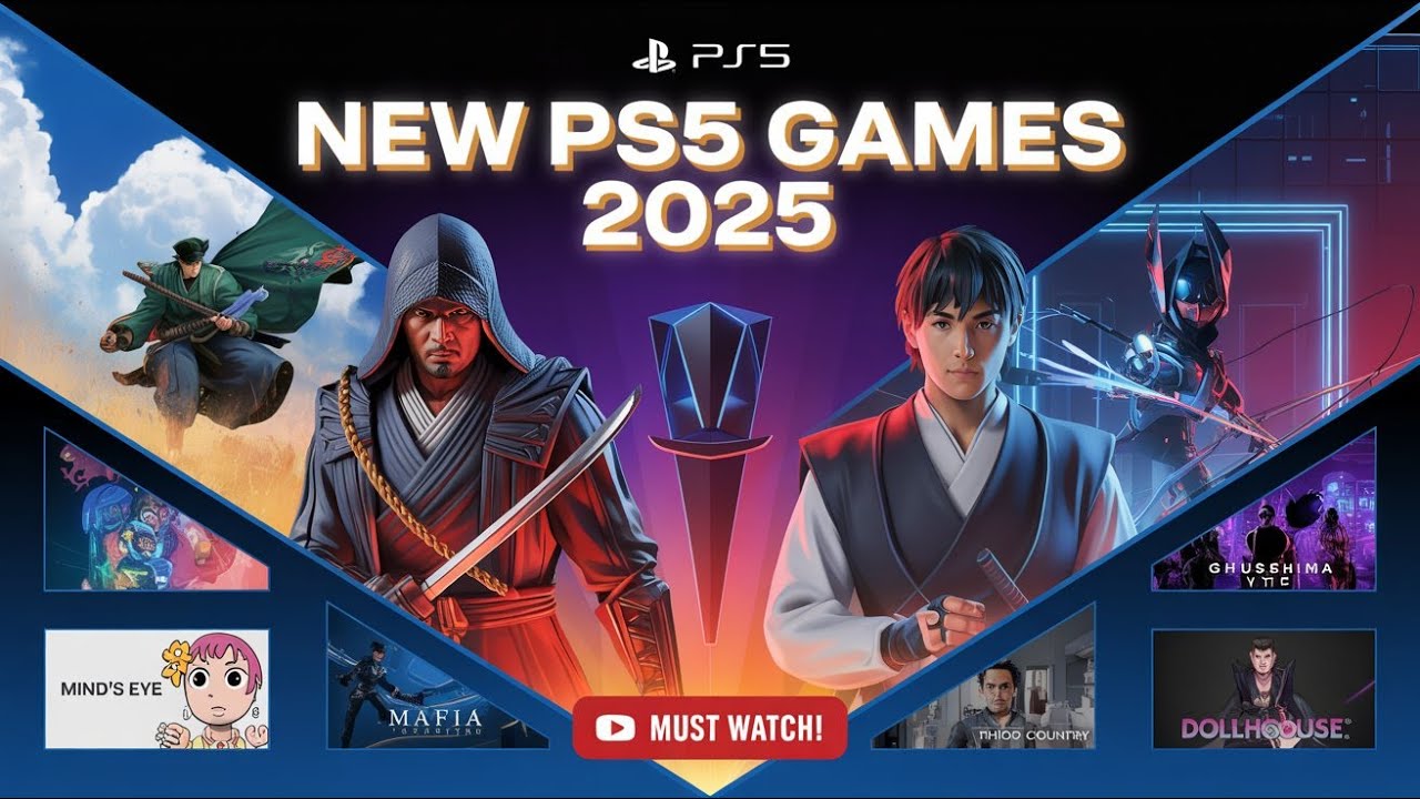 NEW PS5 GAMES IN 2025 - YouTube