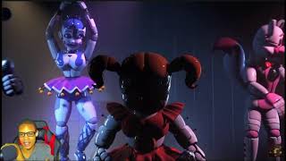[SFM FNaF] Sister Location Trailer Remake REACTION || DON'T HOLD IT AGAINST US!