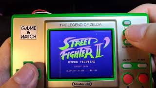 Street Fighter II Hiper Fighting on Game and Watch screenshot 5