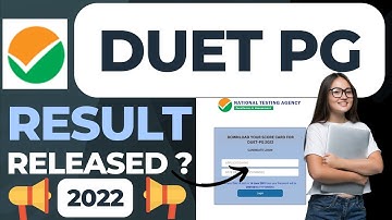 duet pg result 2022 | how to check duet pg result 2022 | mahir academy