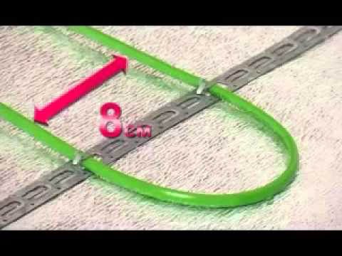 Электрический теплый пол Energy Cable укладка