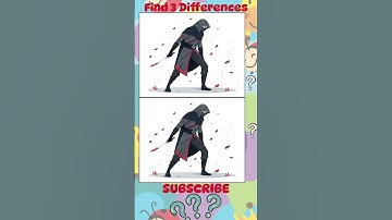 Can You Find the 3 Differences? #145