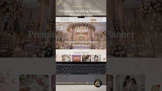 Premium Wedding Planner Website Design | RoyalVows Events #Shorts #businessgrowth #viral