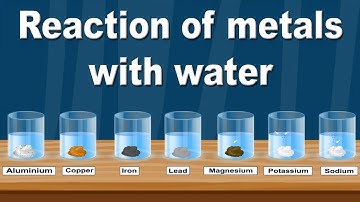 Reaction of Metals with Water | 10th Std | Chemistry | ICSE Board | Home Revise