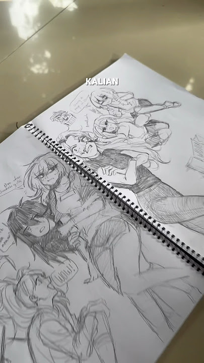 Corat-Coret Bareng Adek #sketch #doodle #coratcoret #menggambar