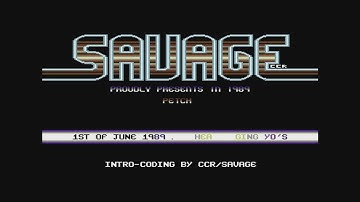 C64 Intros: Savage Intro Collection !