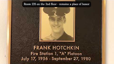LAFD History: Line of Duty Death Anniversary for Firefighter II Frank Hotchkin