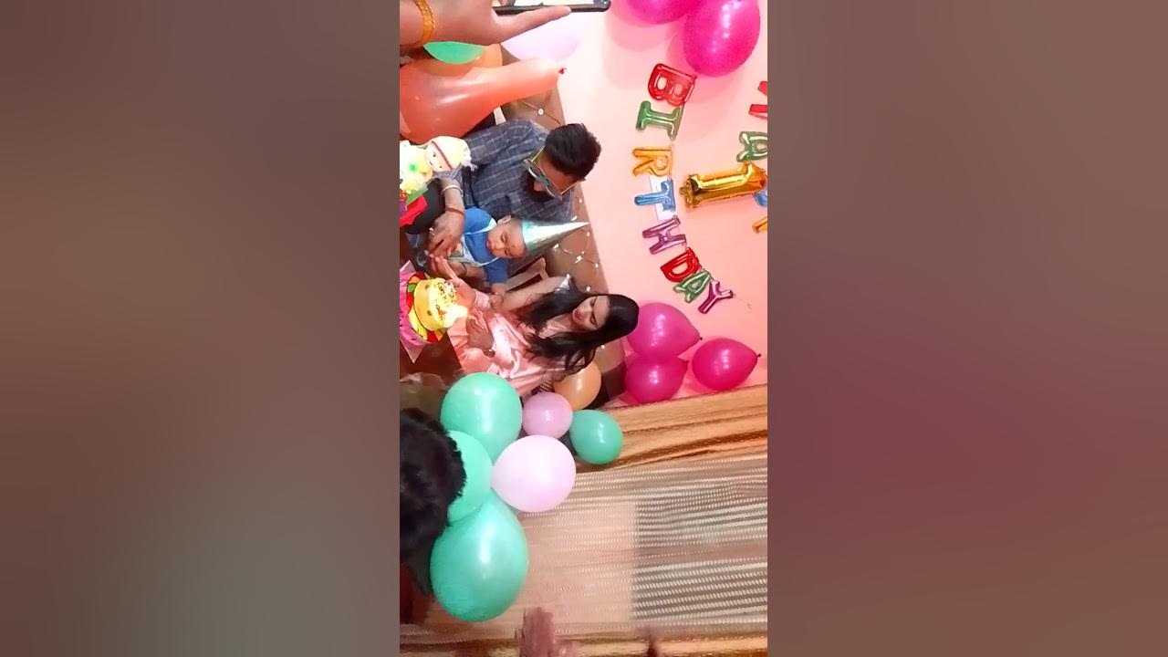 Anshu ke 1st birthday ki party(4) YouTube