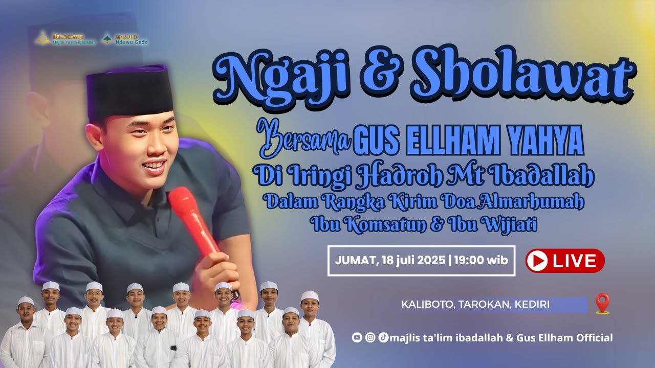 SEBLAK PRASMANAN 3 PUTRI BERSHOLAWAT BERSAMA MAJELIS TA'LIM IBADALLAH DALAM RANGKA KIRIM DOA