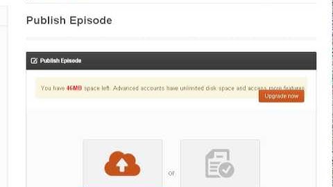 Video tutorial - How to podcast [publish] an audio file on podbean