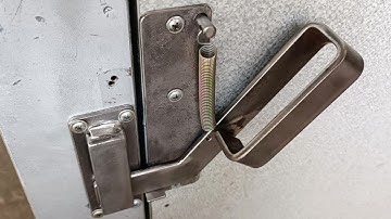 Chốt cửa tự chế độc đáo #22. Unique homemade door latch #22.