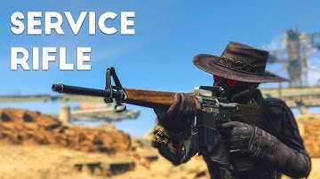 Fallout 4 - 30 Second Mods #20 | NEW SERVICE RIFLE!!