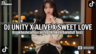 Dj Unity X Alone X Sweet Love  Dj Tiktok Terbaru 2026  Bass  Dj Breakbeat Barat Terbaru 2026 