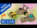 Cardboard Remote Control Car | Build a Rc Car Make at Home