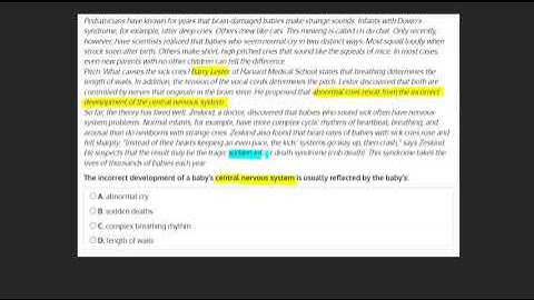 Isolating Details and Recalling Facts Question 12