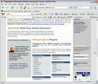MLM Training Online - How To Setup An Autoresponder: Part 1