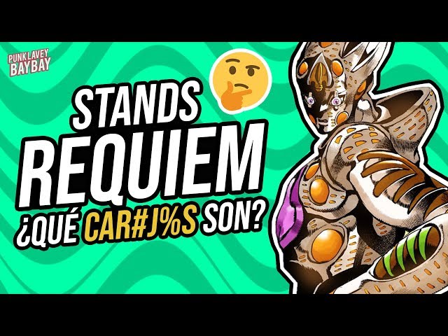 Hablando de:Stands Requiem  Jojo's Bizarre Amino Amino