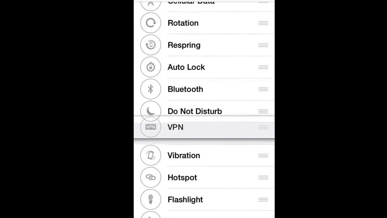IOS 7 jailbrake (iphone 5) flipcontrolcentre(tweek)