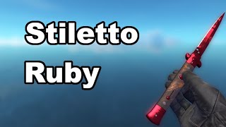Stiletto Ruby | CSGO Skin Showcase