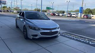 2018 Chevrolet Malibu LT Sedan Silver