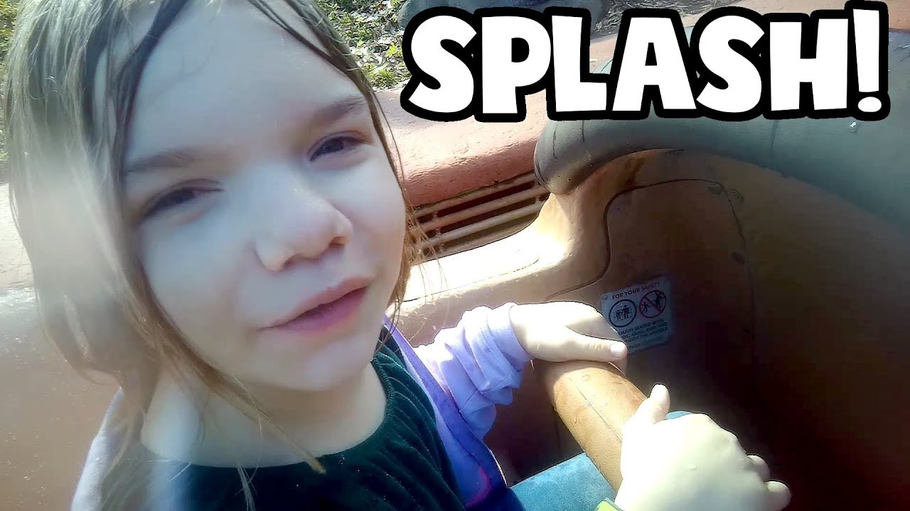 Splash Mountain in January! Disney World Magic Kingdom front seat POV!