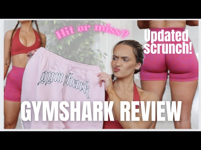 GYMSHARK HONEST TRY ON HAUL REVIEW  NEW SCRUNCH?? is it worth it? minimal  activewear hit or miss 