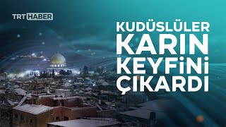Kudüs Beyaza Büründü