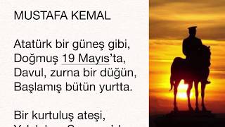 19 Mayıs İle İlgili Şiirler /19 Mayıs Şiiri Kısa Atatürk