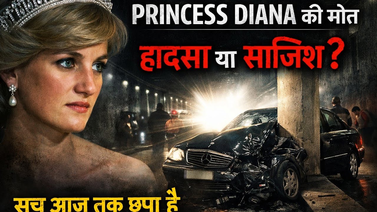😱Princess Diana Death Mystery Explained in Hindi | Accident or Perfectly Planned Murder?