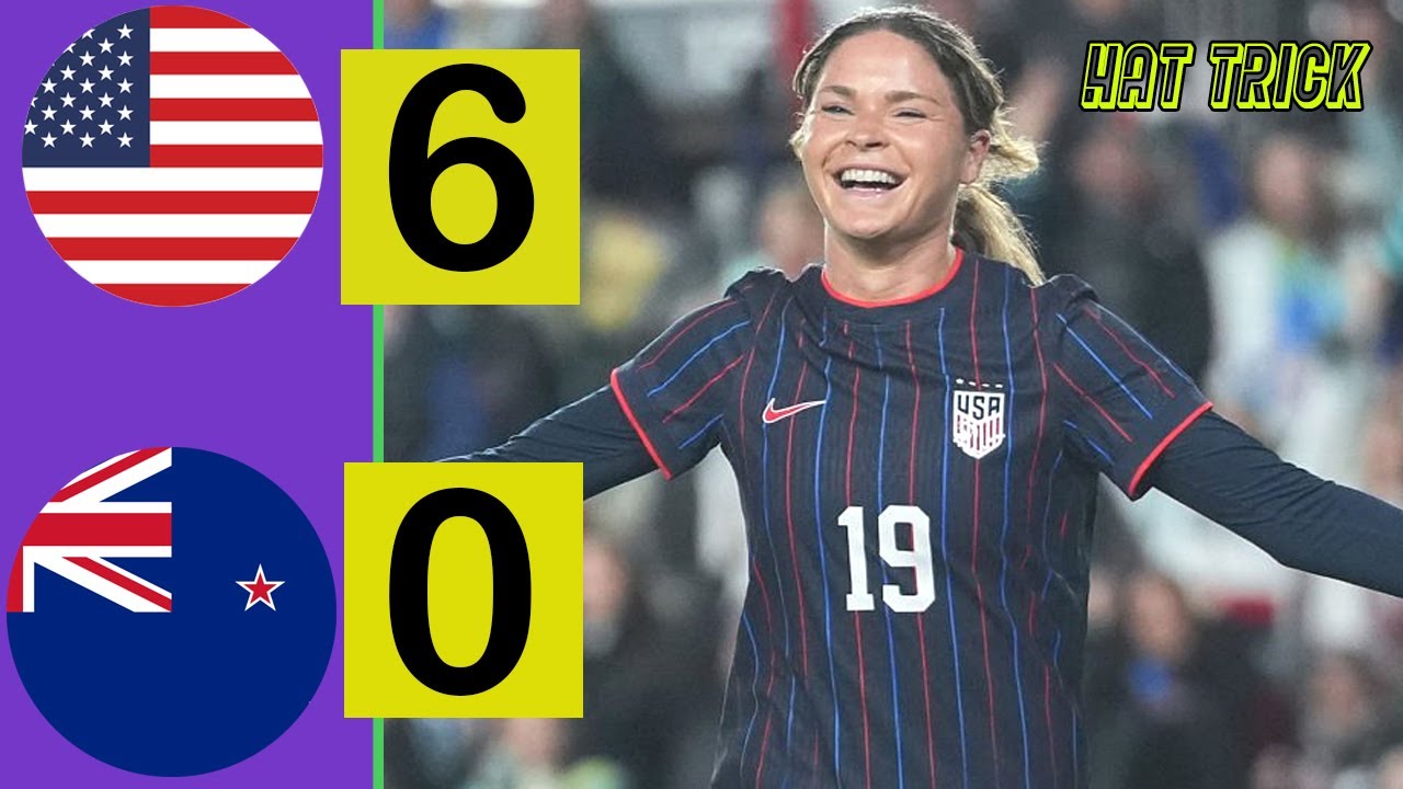 USA vs New Zealand | Women’s International Friendly 30-10-2025