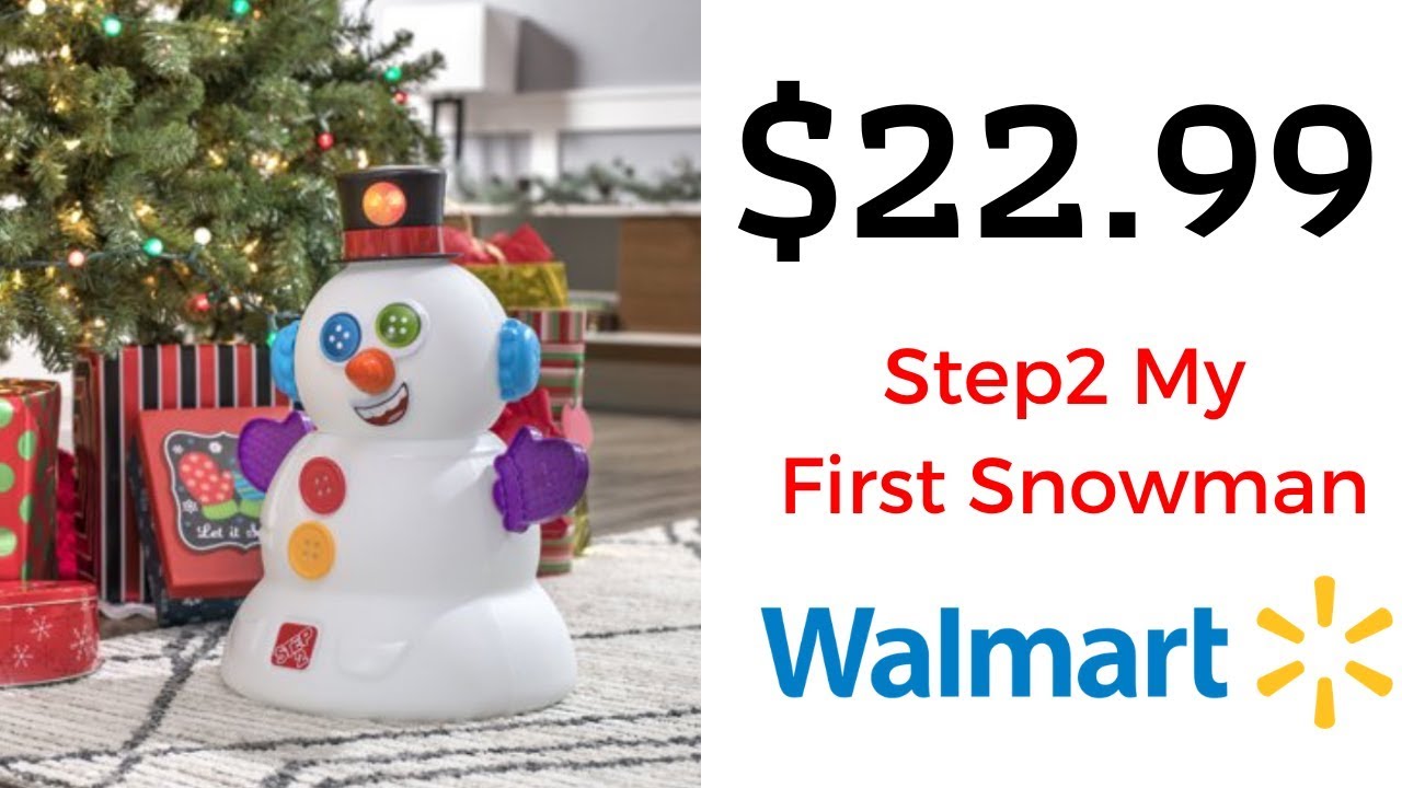 $22.99 Step2 My First Snowman at Walmart!