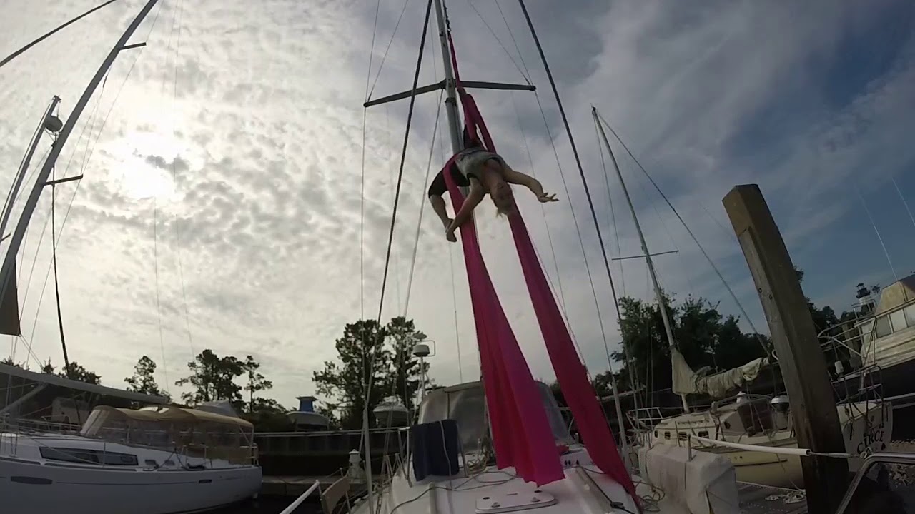 # 3 Aerial silk on a sailboat