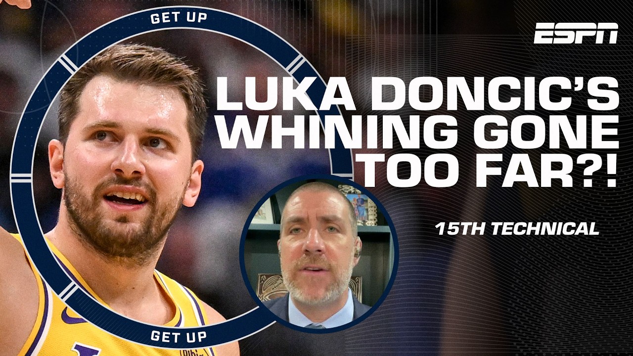 *SIGH* 😔 - Tim MacMahon's reaction to Luka Doncic's 15th TECH OF THE SEASON 😳 | Get Up