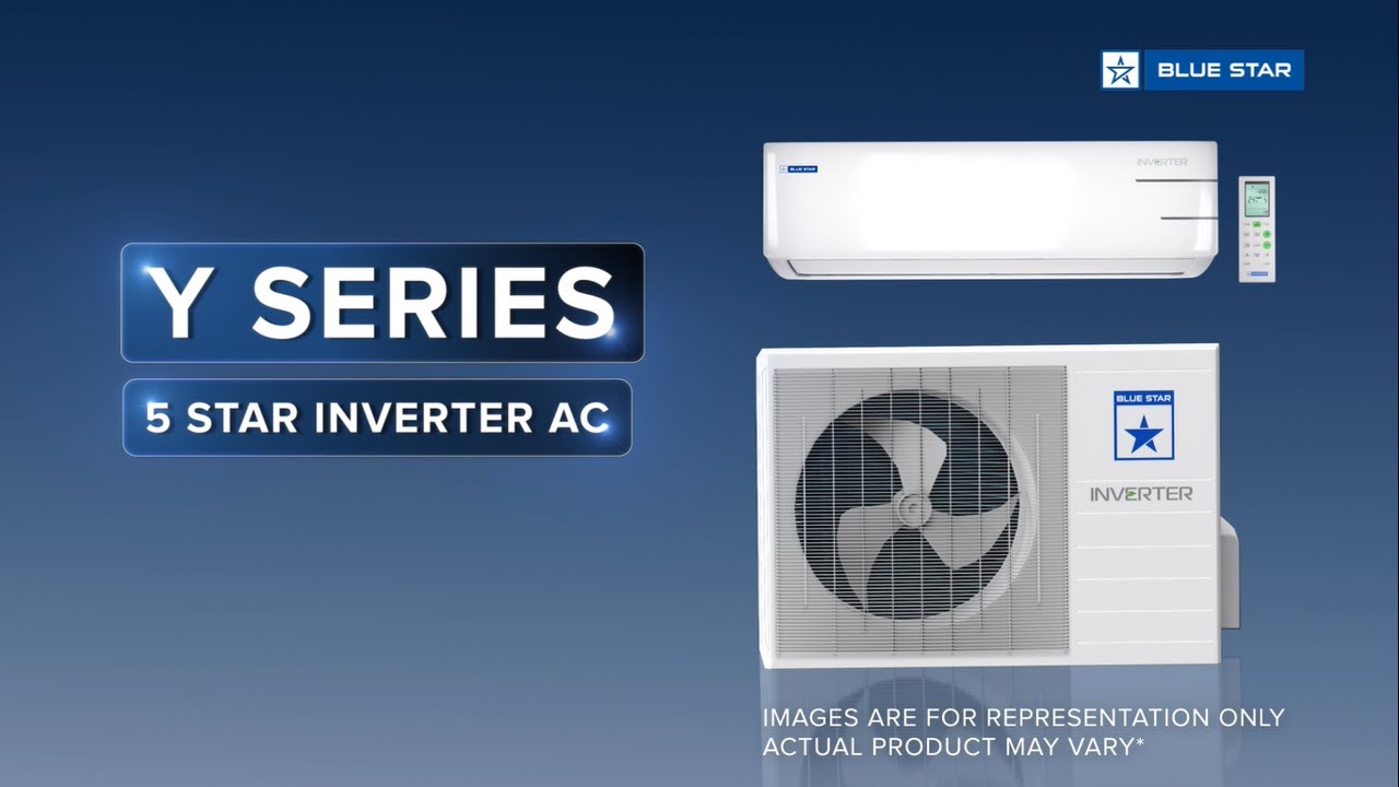Blue Star Inverter AC Y Series 5 Star YouTube Blue Star Inverter AC Y Series 5 Star YouTube