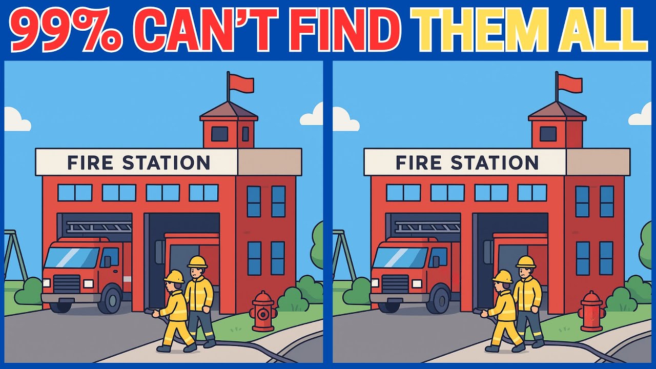 🧠 Spot the Difference Game | Find 3 Differences in 90 Seconds - YouTube