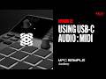 Getting Started with MPC Sample | Using USB-C Audio and MIDI