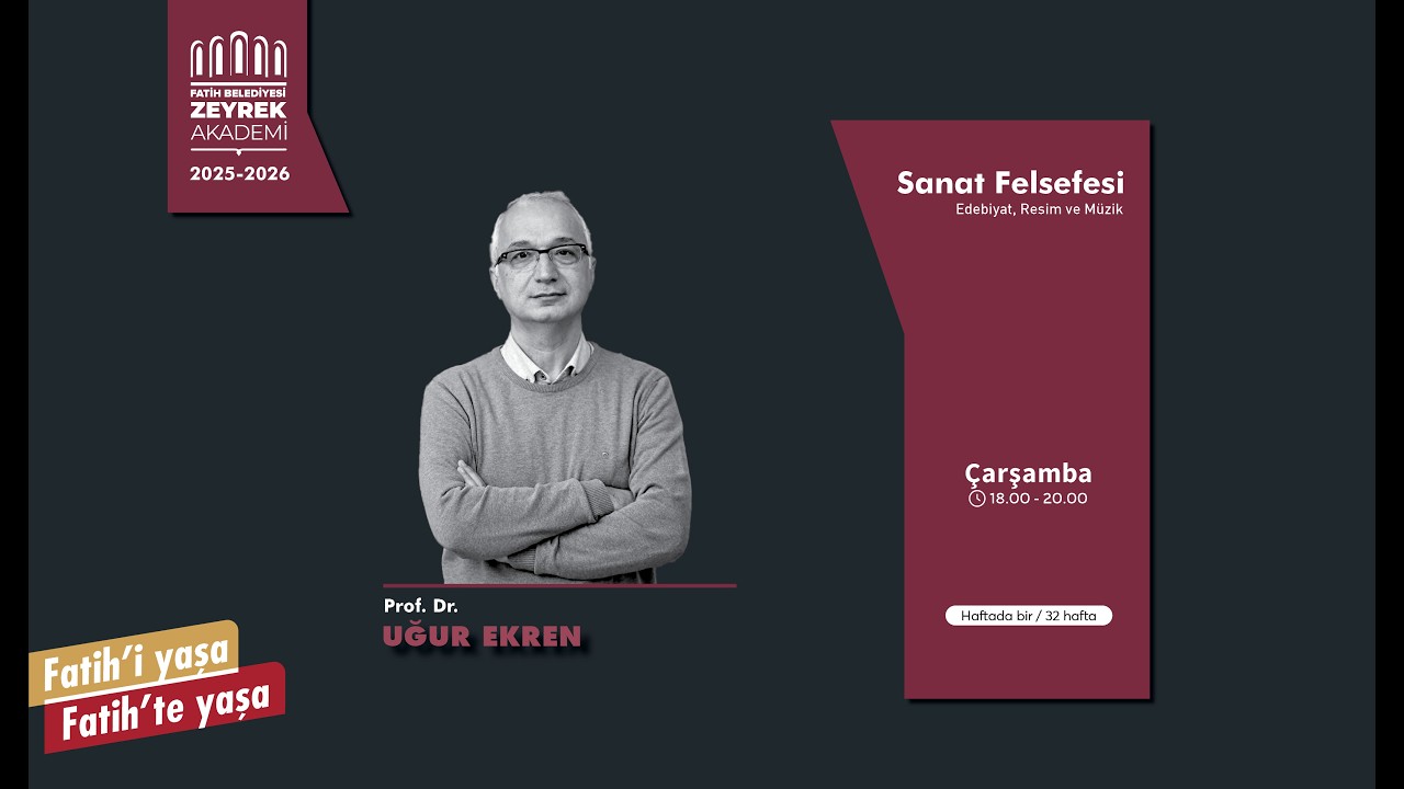 Sanat Felsefesi (Edebiyat, Resim ve Müzik) : Onsekizinci Ders