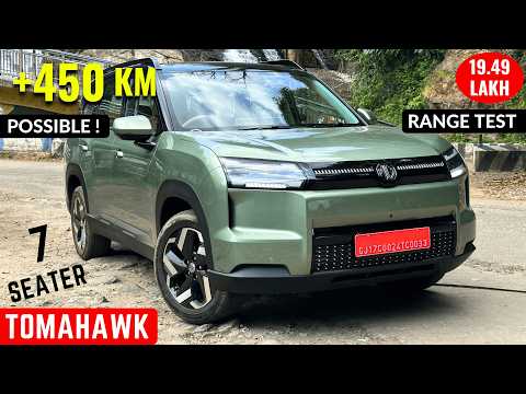MG Hector Tomahawk EV Range Test | 7Seater Windsor EV | Better Than Mahindra XEV9S & Toyota Hycross?