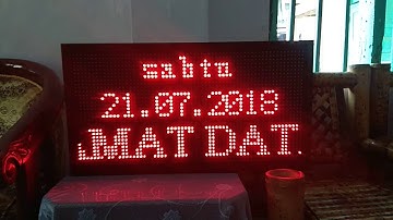 Promo Bel Otomatis Plus Running Teks Keren Murah