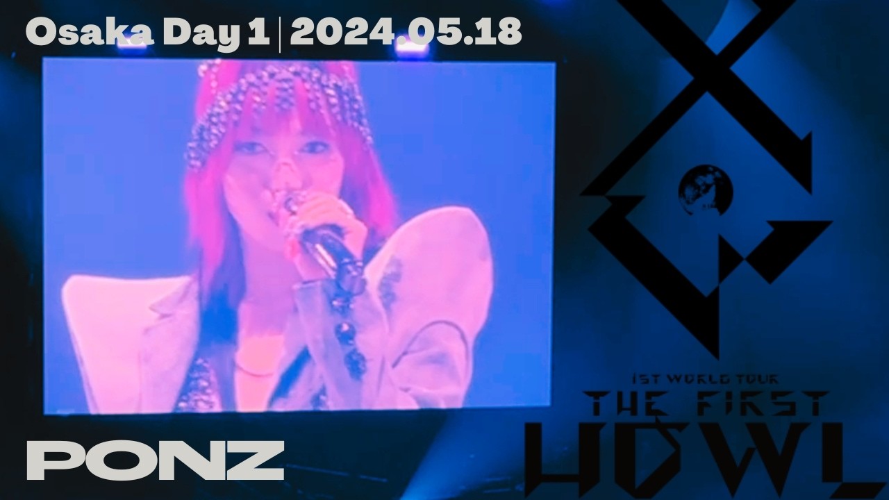 XG (JURIN) - SAOKO / Still Hot (Osaka Day 1, 2024.5.18) | THE FIRST HOWL | 4K