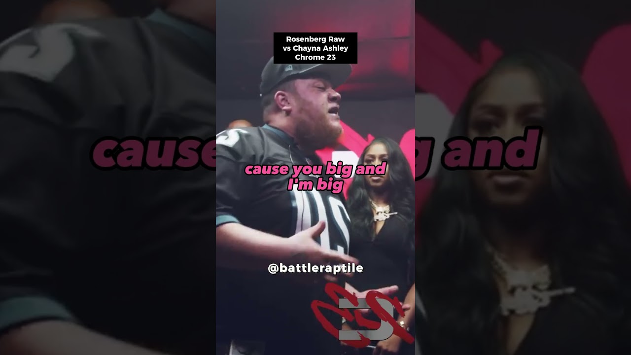 ROSENBERG RAW "I can TELL by your ARM FAT" vs CHAYNA ASHLEY